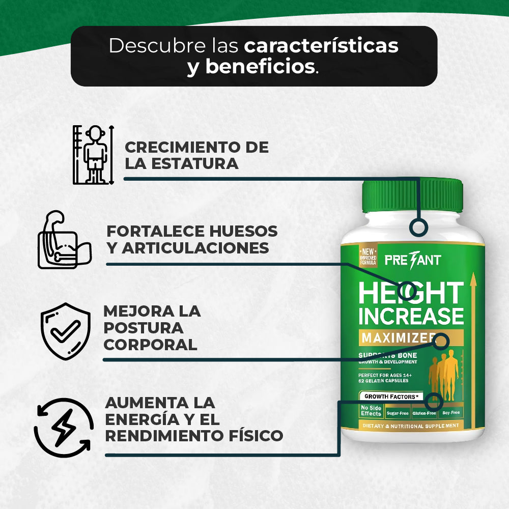 PRETANT™ MAXIMIZADOR DE CRECIMIENTO + ENVIO GRATIS 🎁