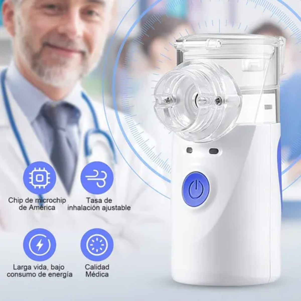 NebuliGo™ Nebulizador Portátil Pediátrico + ENVIO GRATIS 🎁