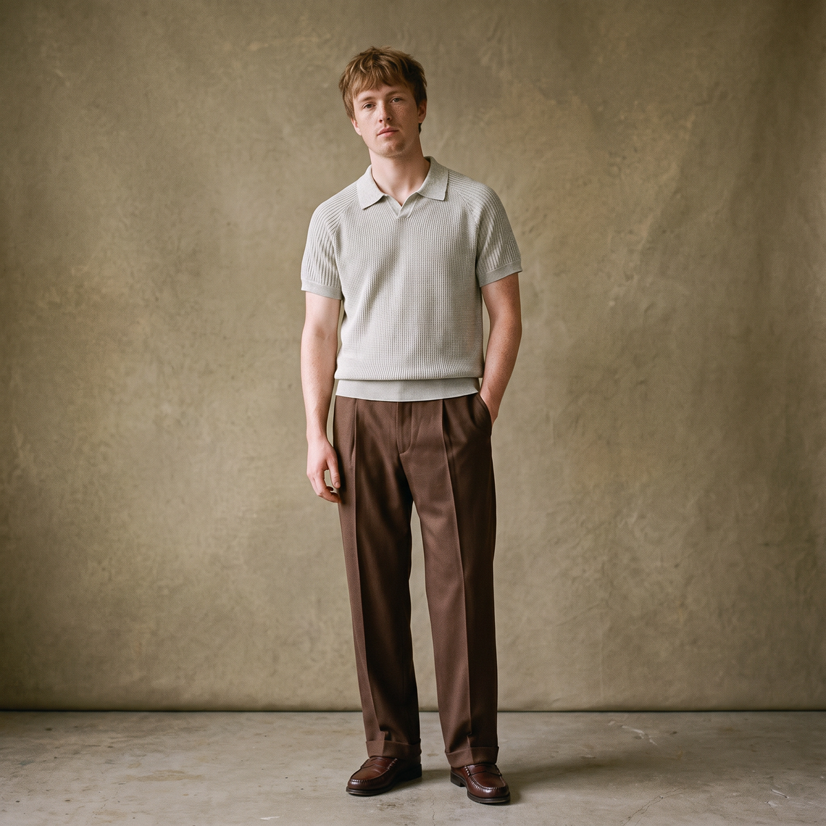 FLAT WHITE POLO