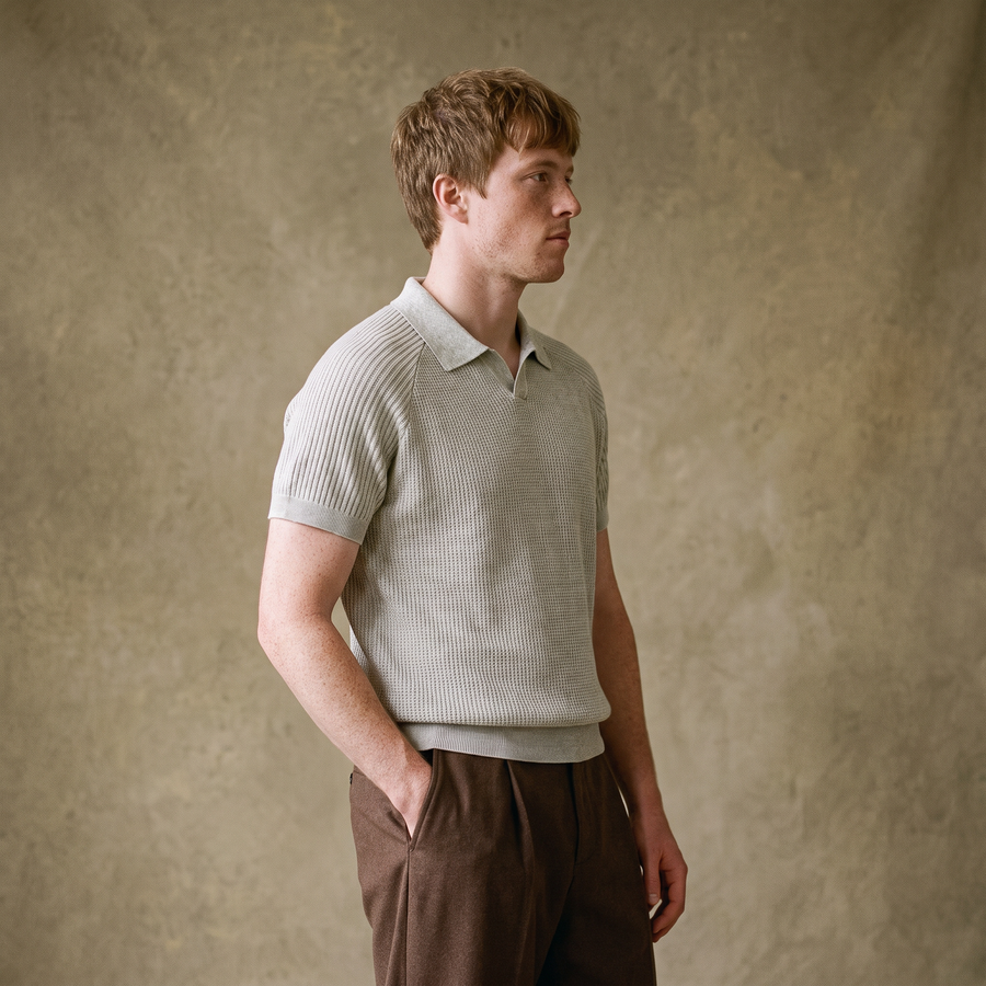 FLAT WHITE POLO - second view
