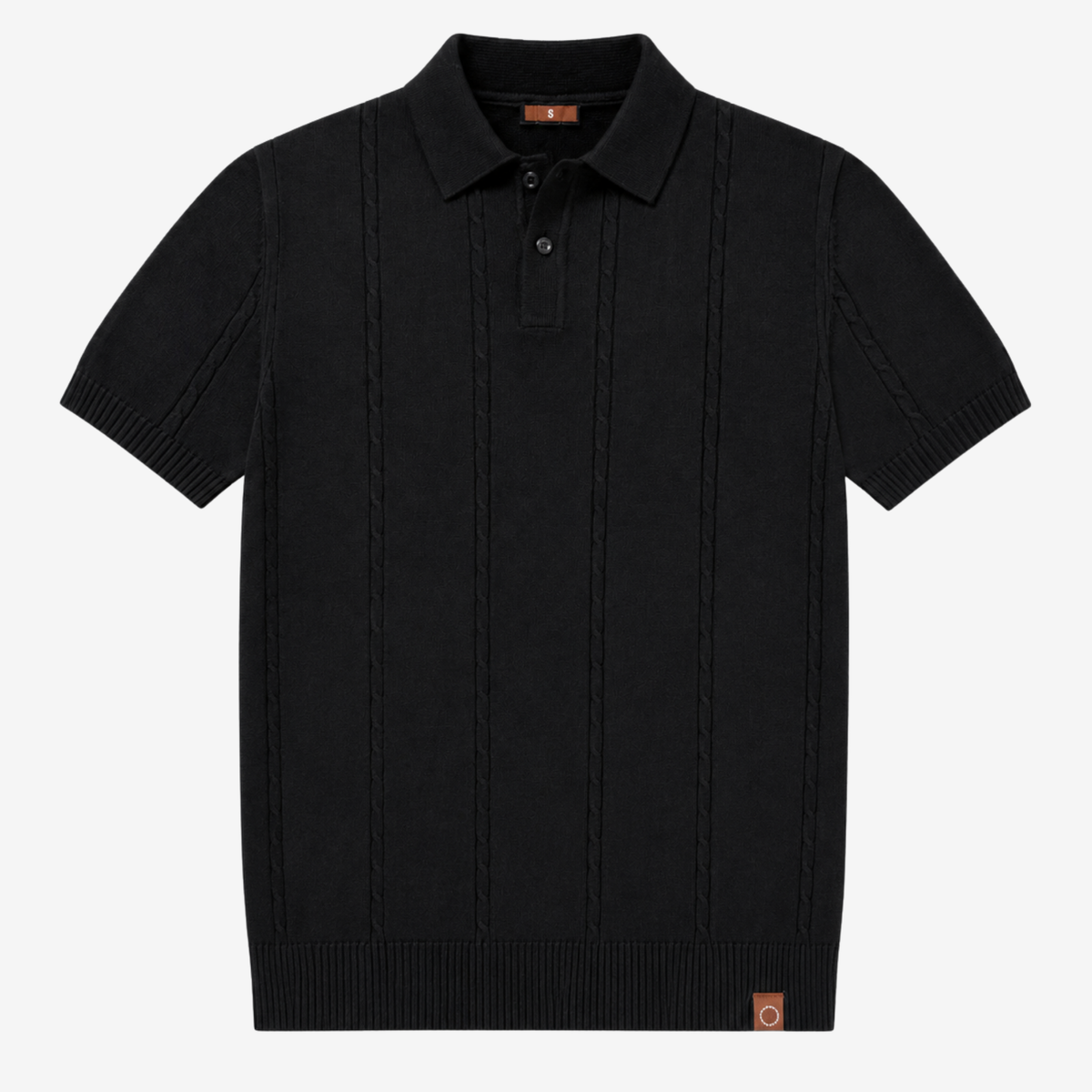 ESSENTIAL BLACK POLO