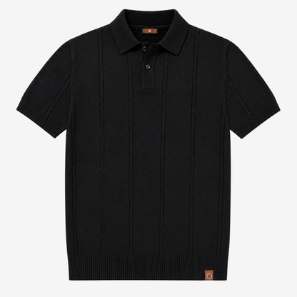 ESSENTIAL BLACK POLO