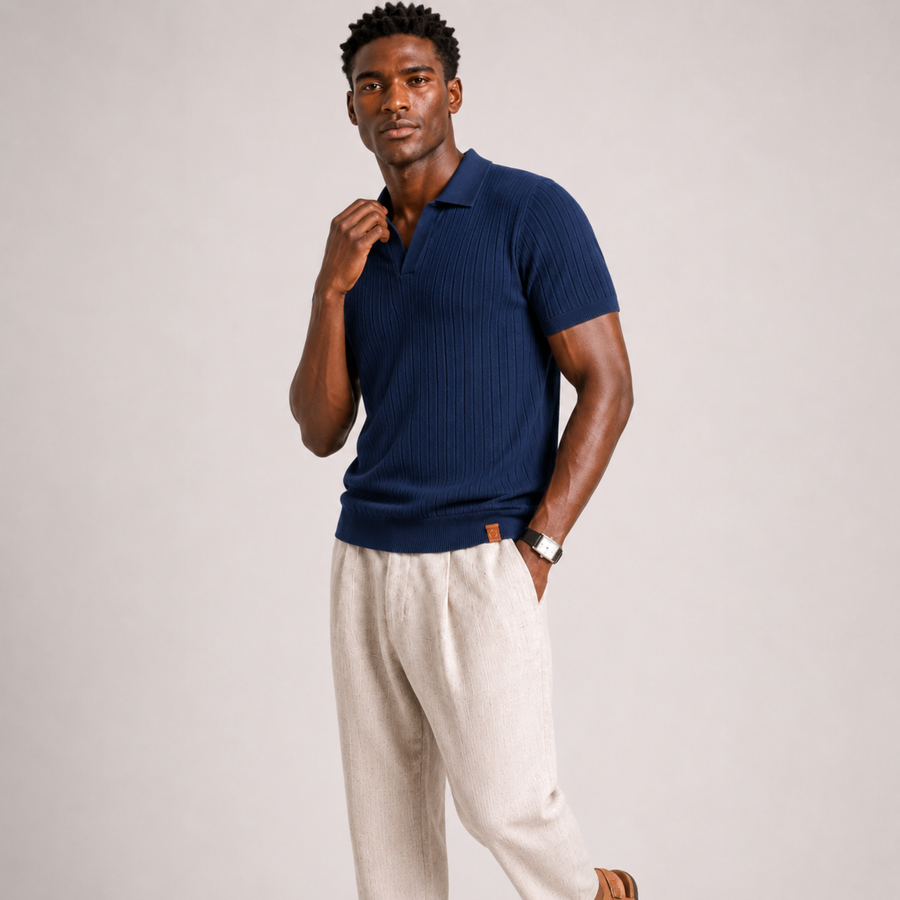 THE MARTINI BLUE POLO - second view