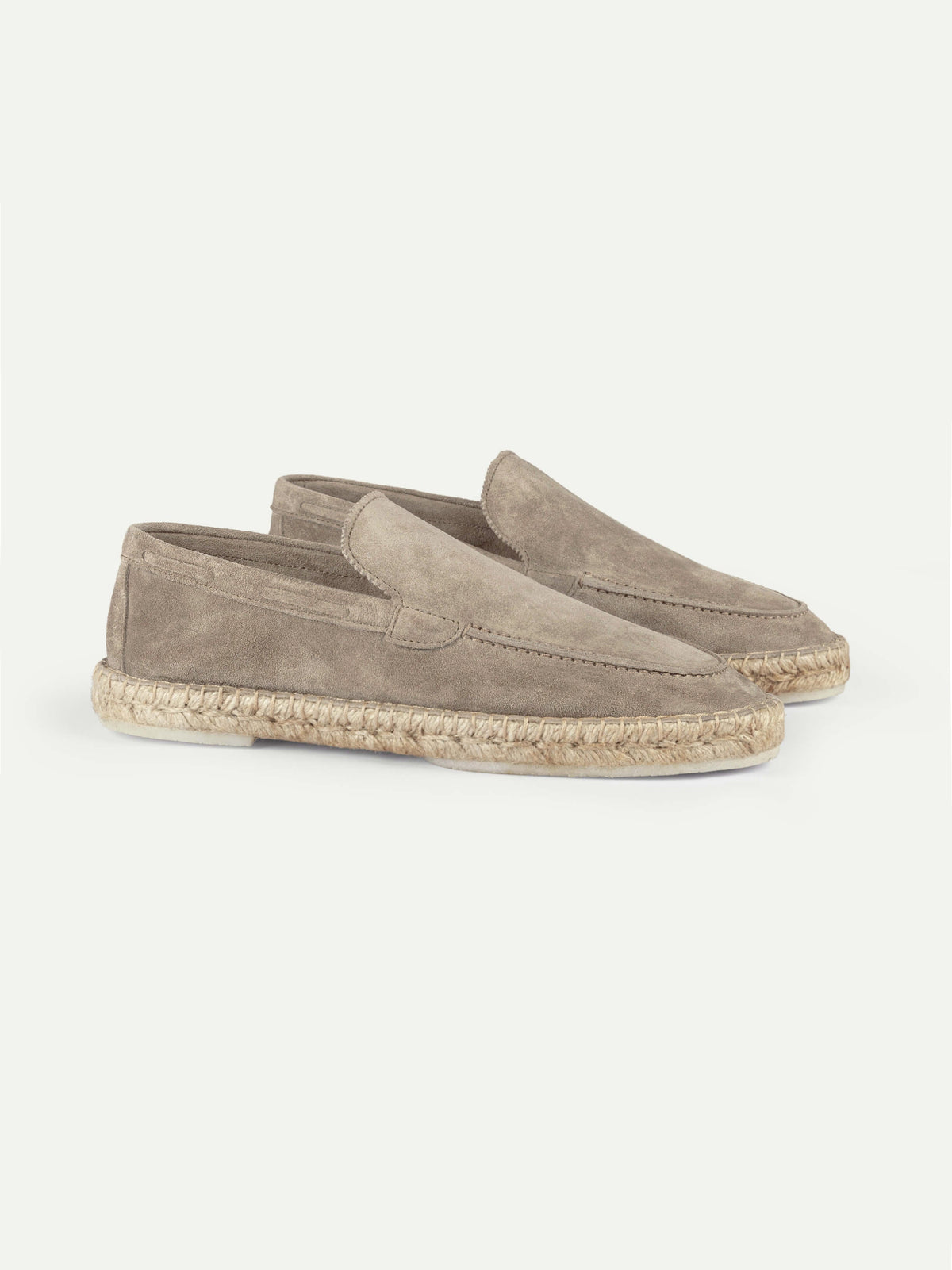 LIGHT GREY CAPRI ESPADRILLE