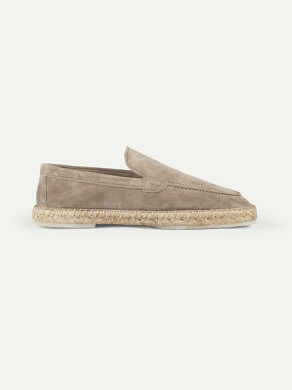 LIGHT GREY CAPRI ESPADRILLE