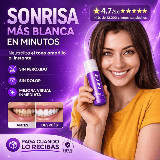LumiSmile™ Blanqueador Dental Instantáneo + ENVÍO GRATIS 🎁