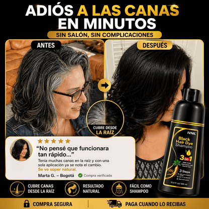 ¿CANSADO DE LAS CANAS QUE TE HACEN VER MAYOR?