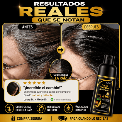 ¿CANSADO DE LAS CANAS QUE TE HACEN VER MAYOR?