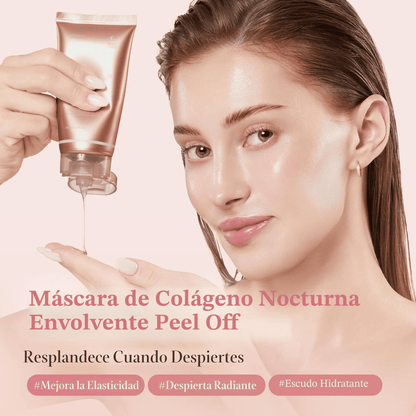 Medicube™ MASCARA DE COLAGENO NOCTURNA + BROCHA CILICONADA Y ENVIO GRATIS 🎁