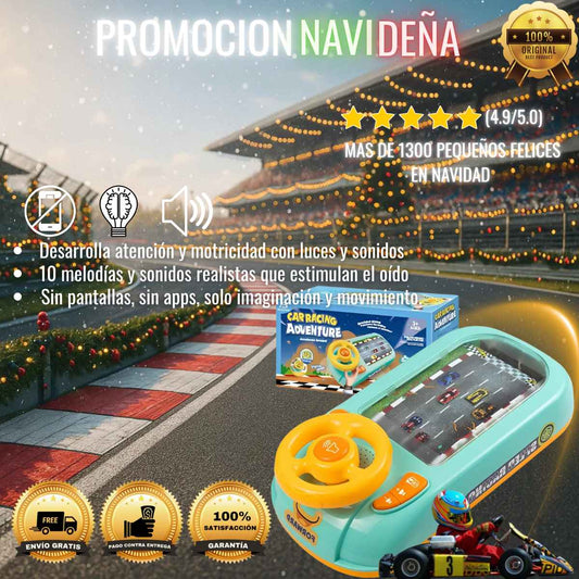 FormulaKids™ SIMULADOR DE CONDUCCIÓN CON VOLANTE + ENVIO GRATIS 🎁
