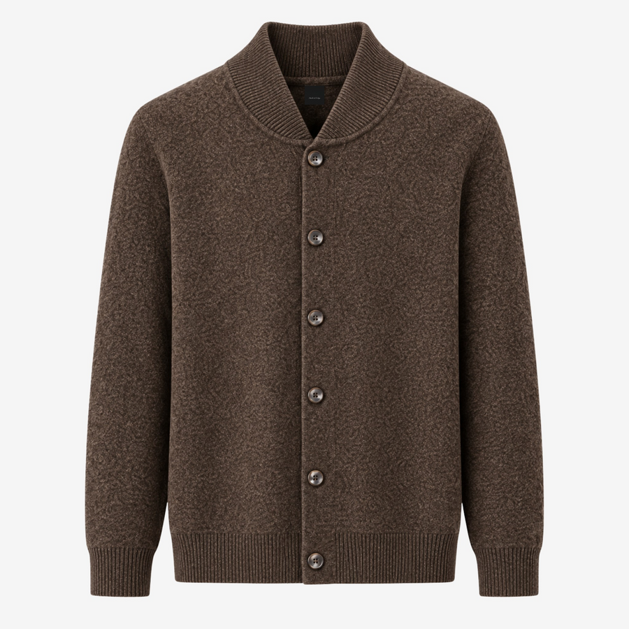 MOCHA CARDIGAN SWEATER